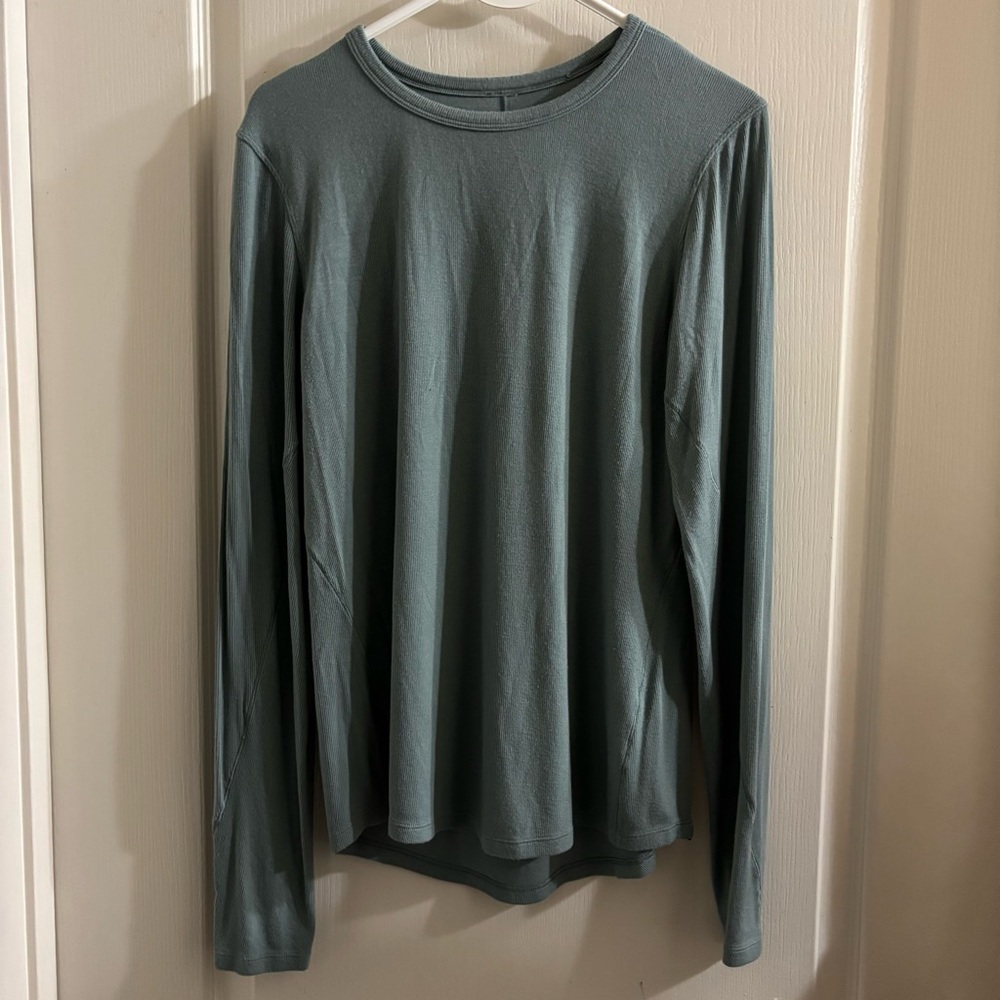 lululemon athletica Long Sleeve Top in Teal